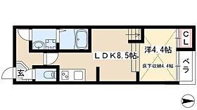 ハーモニーテラス押切  ｜ 愛知県名古屋市西区押切1丁目13-24（賃貸アパート1LDK・1階・33.84㎡） その2