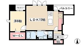 LIBERTA CARINO  ｜ 愛知県名古屋市中区丸の内3丁目10-8（賃貸マンション1LDK・3階・49.96㎡） その2