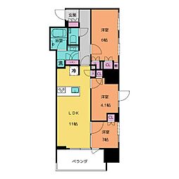 間取図画像 3LDK