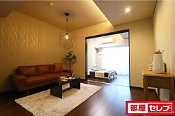 グランルクレ新栄イースト 2階1LDKのリビング/ダイニング