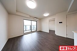 プレサンス名駅南ブリエ 12階3LDKのリビング/ダイニング