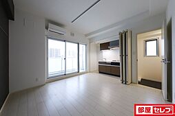 THE DOORS 7階ワンルームのリビング/ダイニング