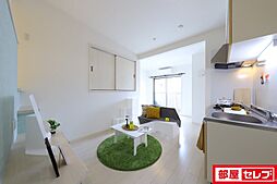 Raffine賑町 2階ワンルームのリビング/ダイニング