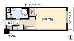 SKビルディング10 ワンルームの間取図画像
