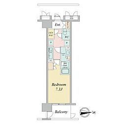 ラフィシア上前津(Rafficia Kamimaezu) 11階1Kの間取り