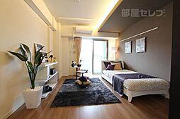 御幸レジデンス丸の内 9階ワンルームのリビング/ダイニング