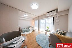 ローレルアイ名駅東 15階1LDKのリビング/ダイニング