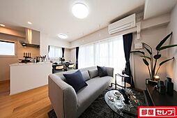 ローレルアイ名駅東 6階2LDKのリビング/ダイニング