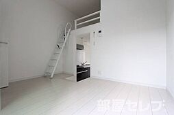 ラフェリオII 2階1Kのリビング/ダイニング