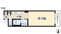 ArkPlatz 1Kの間取図画像