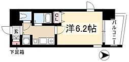 プレサンス桜通アベニュー 1Kの間取図画像