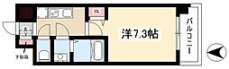 S-FORT大須観音 1Kの間取図画像