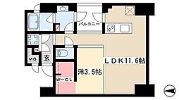 レジデンスT・L庄内通 1LDKの間取図画像