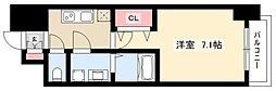 S-RESIDENCE浄心 1Kの間取図画像