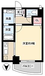 HF丸の内レジデンス 1Kの間取図画像