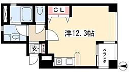 アーバンポイント新栄 ワンルームの間取図画像
