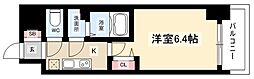 ディアレイシャス上前津 1Kの間取図画像