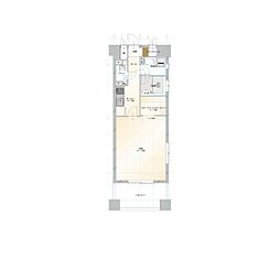 グラン・アベニュー名駅 1Kの間取図画像