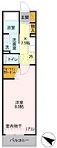 メゾン・ソレーユ  ｜ 埼玉県川越市大字藤間（賃貸アパート1K・2階・27.49㎡） その2