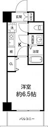 グランドゥールふじみ野 1Kの間取図画像