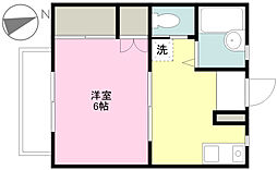 ステラ21 1DKの間取図画像