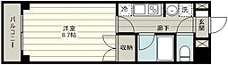 ホームラふじみ野 1Kの間取図画像