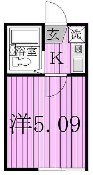 東京都足立区西新井６丁目(賃貸アパート1K・2階・13.14㎡)の写真 その2
