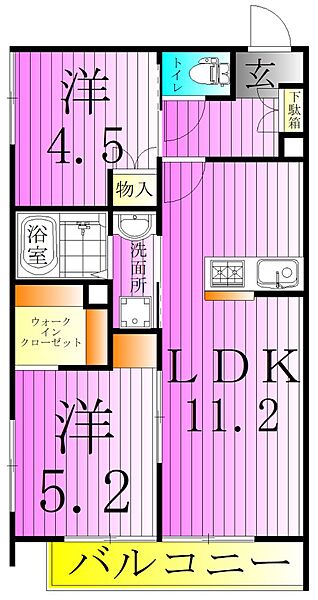 （仮称）足立区一ツ家1丁目計画 ｜東京都足立区一ツ家１丁目(賃貸アパート2LDK・2階・47.20㎡)の写真 その2