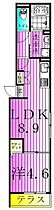 グラナーデ扇I　C 106 ｜ 東京都足立区扇２丁目29-1（賃貸アパート1LDK・1階・32.52㎡） その2