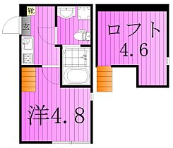 グラン竹ノ塚  ｜ 東京都足立区東伊興３丁目（賃貸アパート1K・2階・16.22㎡） その2