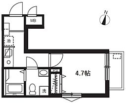 東京都足立区千住龍田町（賃貸アパート1K・3階・20.24㎡） その2