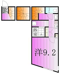 RMO（アールエムオー） 3階1Kの間取り
