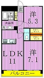 フォルティーヌ皿沼 4階