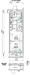 ARCOBALENO KITA-AYASE 2Kの間取図画像