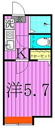 グランソレイユ亀有C 2階/-