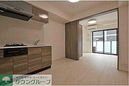 グランパセオ門前仲町 406 4階1DKのリビング/ダイニング