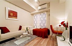 ONE　ROOF　FLAT　TSUKISHIMA 707 7階1Kのリビング/ダイニング