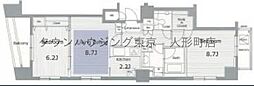 ガラ・グランディ日本橋 2LDKの間取図画像