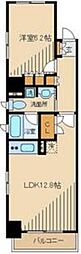 コンフォリア日本橋人形町 1LDKの間取図画像