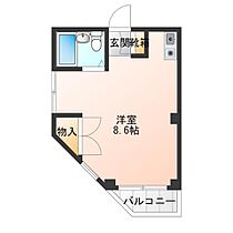 ボンジュール花や  ｜ 大阪府大阪市西成区岸里東２丁目（賃貸マンション1R・4階・14.28㎡） その2