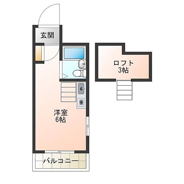 ラビッツコート聖天下 ｜大阪府大阪市西成区聖天下１丁目(賃貸マンション1R・4階・18.00㎡)の写真 その4