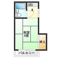 明崎マンション  ｜ 大阪府大阪市西成区天下茶屋２丁目（賃貸アパート1K・2階・16.00㎡） その2