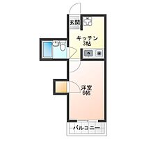 明星館  ｜ 大阪府大阪市西成区玉出中２丁目（賃貸マンション1K・6階・17.50㎡） その2