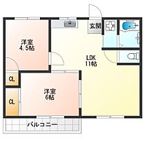 南津守富士ハイツ  ｜ 大阪府大阪市西成区南津守５丁目（賃貸マンション2LDK・1階・40.00㎡） その2