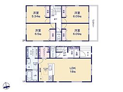 春日部市備後東20期 2号棟/全2棟 新築戸建