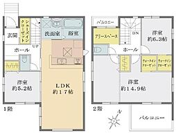 松伏町田中13期 2号棟/全2棟 新築戸建
