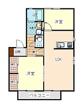 バリュージュ東仁井令　C棟 101 ｜ 山口県防府市東仁井令町18-27（賃貸アパート2LDK・1階・52.54㎡） その2