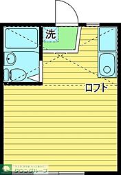 メゾンヤマト江古田 ワンルームの間取図画像
