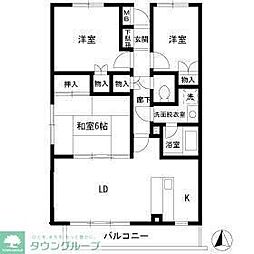 サンプレイス 3LDKの間取図画像