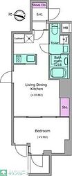 BeverlyHomes石神井台 1LDKの間取図画像